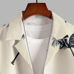 Men Relaxed Fit Rayon Night Wear Set