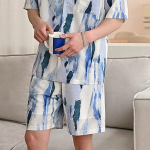 Mens and Boys Rayon Co Ord Set | Trendy Night Dress